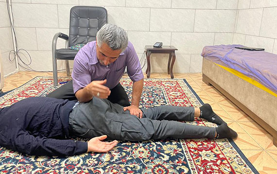 درمان دیسک گردن